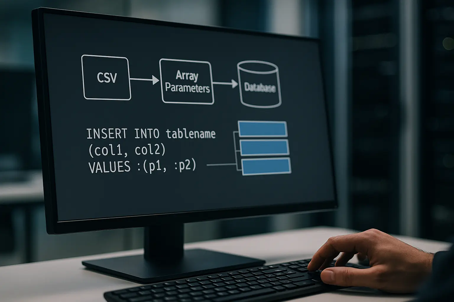 Passendes Inline-Motiv zum Abschnitt FireDAC Bulk-Insert mit Array DML: Warum Array DML beim Bulk-Insert überhaupt lohnt