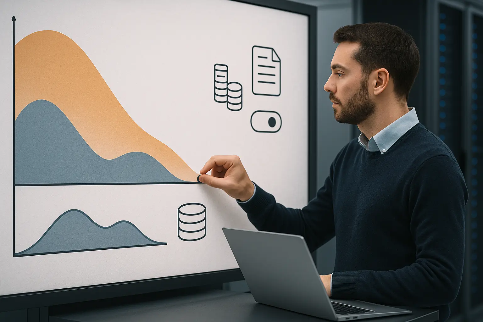 Grafik zu Kostenwachstum durch Logs, Backups und Retries sowie Lifecycle-Regeln