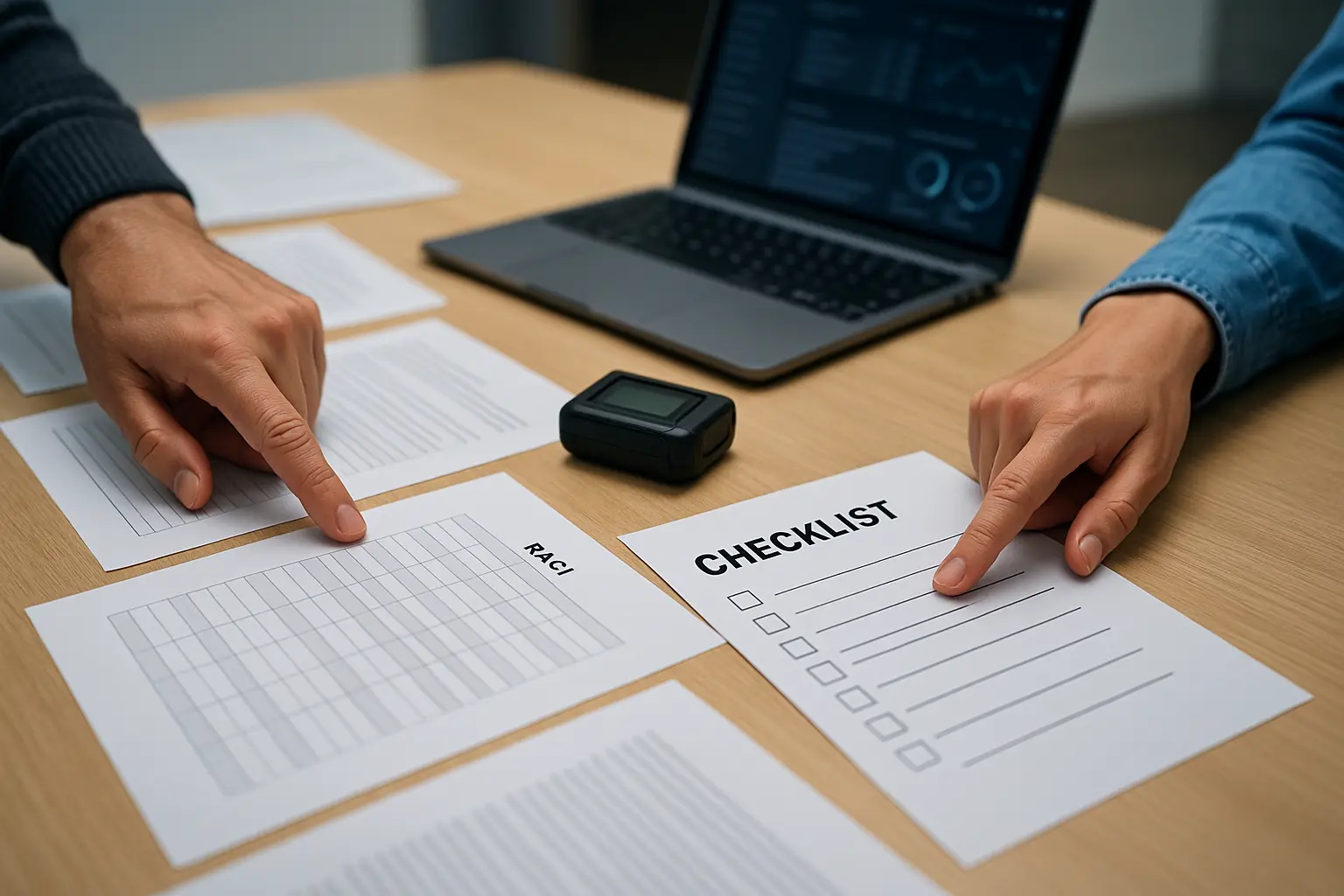 Übergabe-Workshop mit Runbook und Checkliste zur Klärung von Verantwortlichkeiten vor dem Go-live