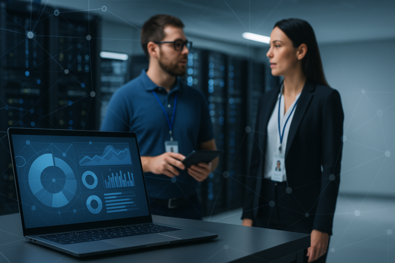 IT-Team plant Betrieb und Integration eines C# Portals mit Dashboard und Serverinfrastruktur